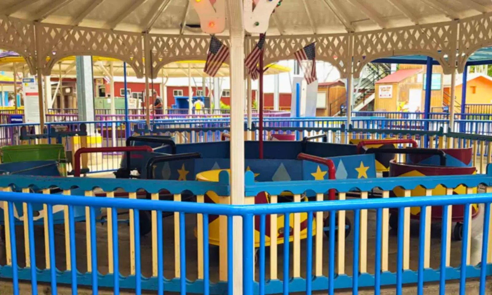 Wild Wagons at Indiana Beach