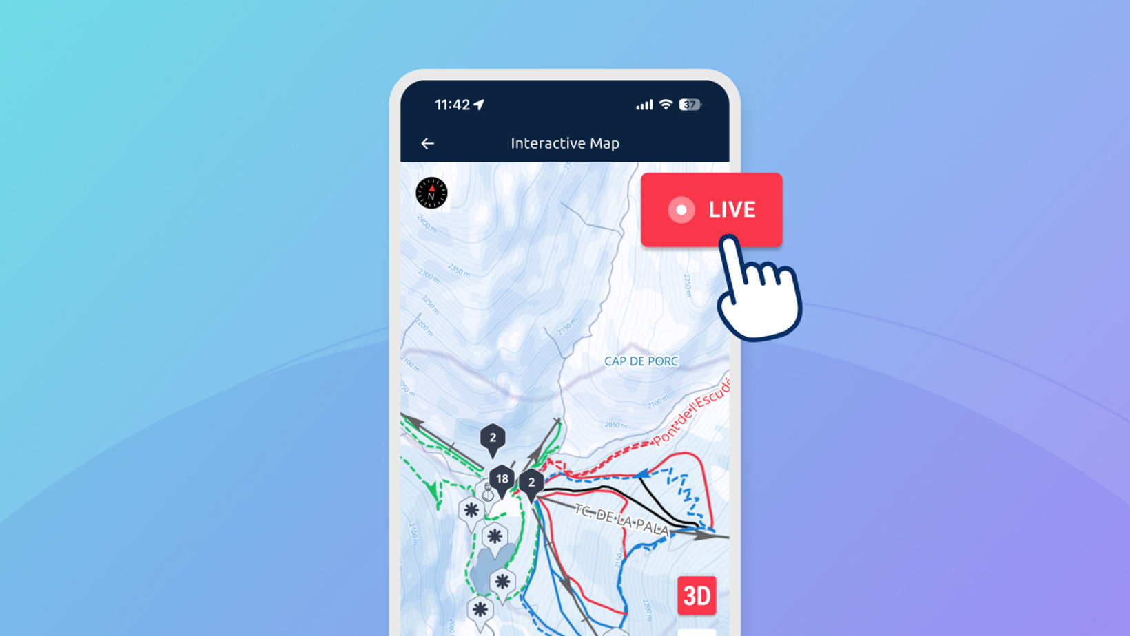 Open Facilities Interactive Map Entry