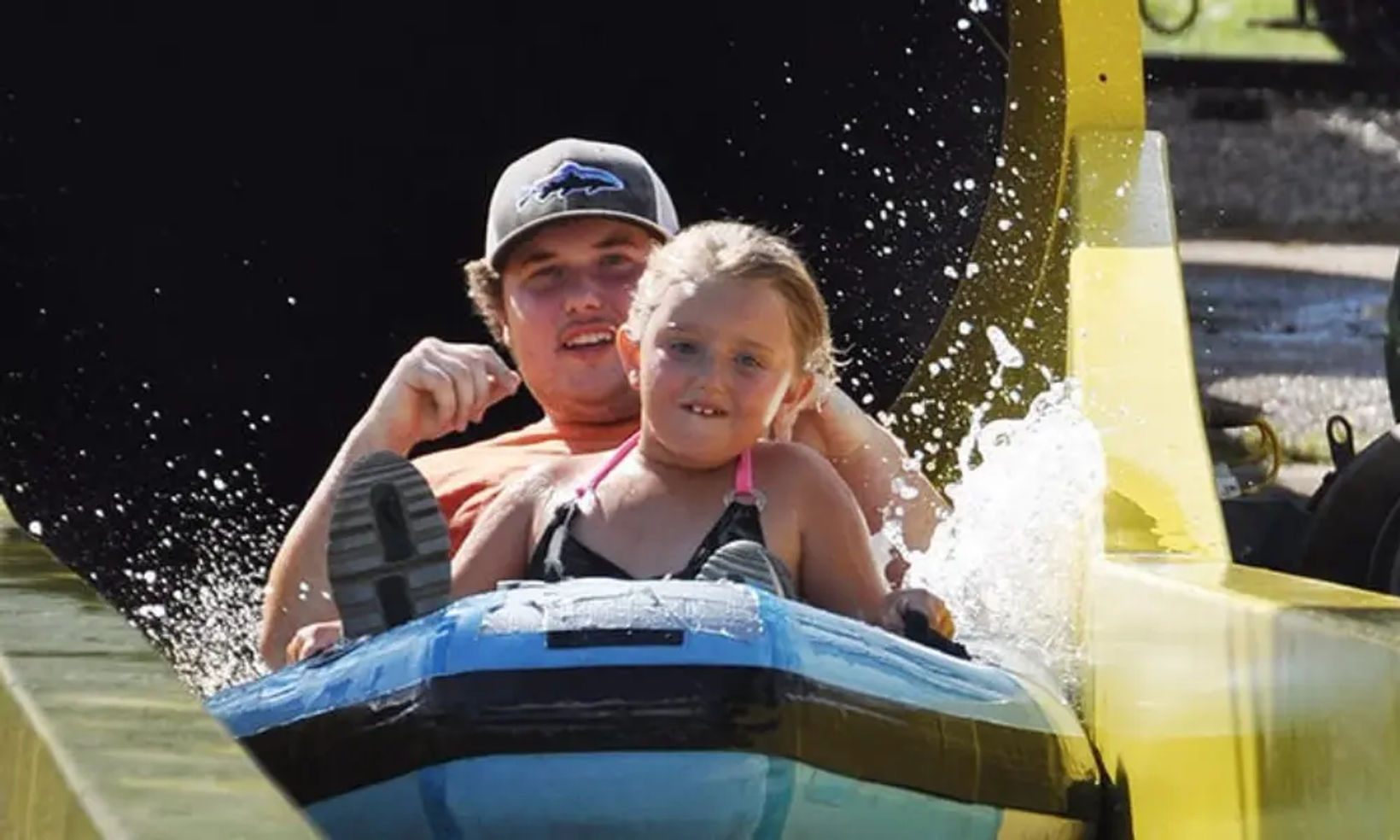 Lake Winnie 53 Ride Images Web  Zoom Flume