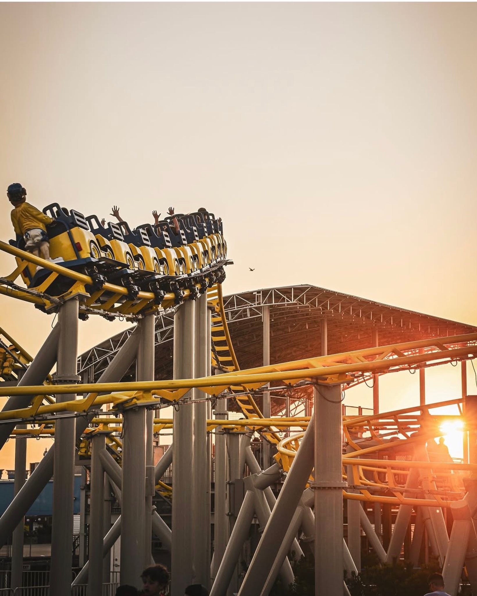 Moreys Piers Wildwood Nj Jersey Shore Roller Coasters