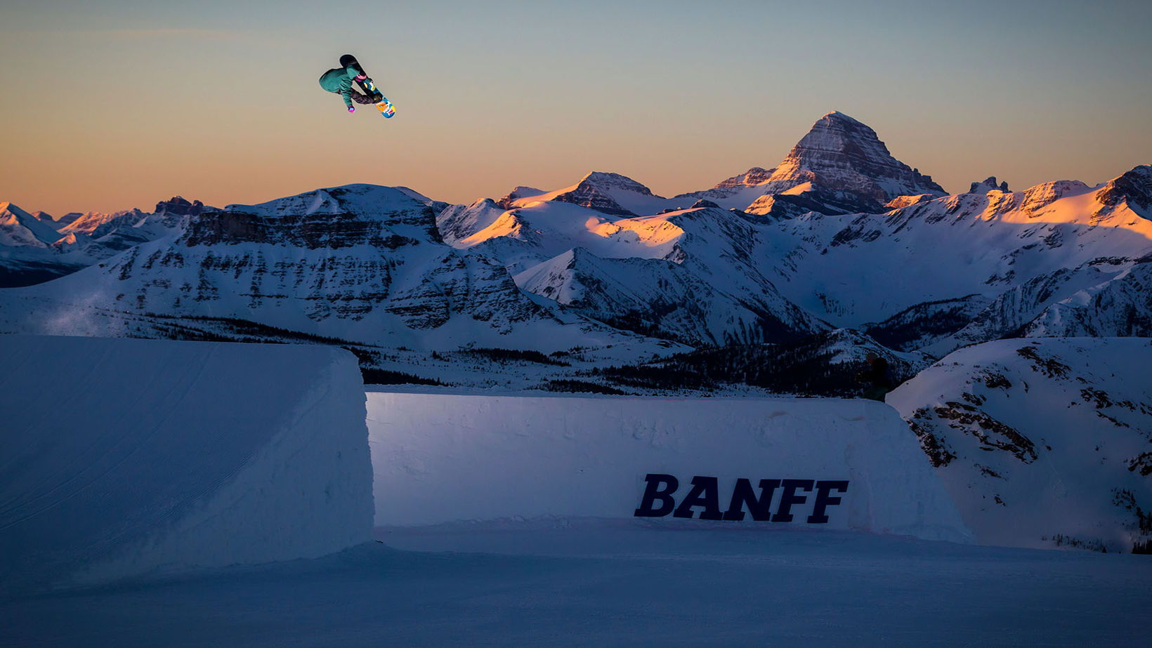 Snowboarder at Sunshine Village, photo by Snowboarder Magazine & TEN - The Enthusiast Network