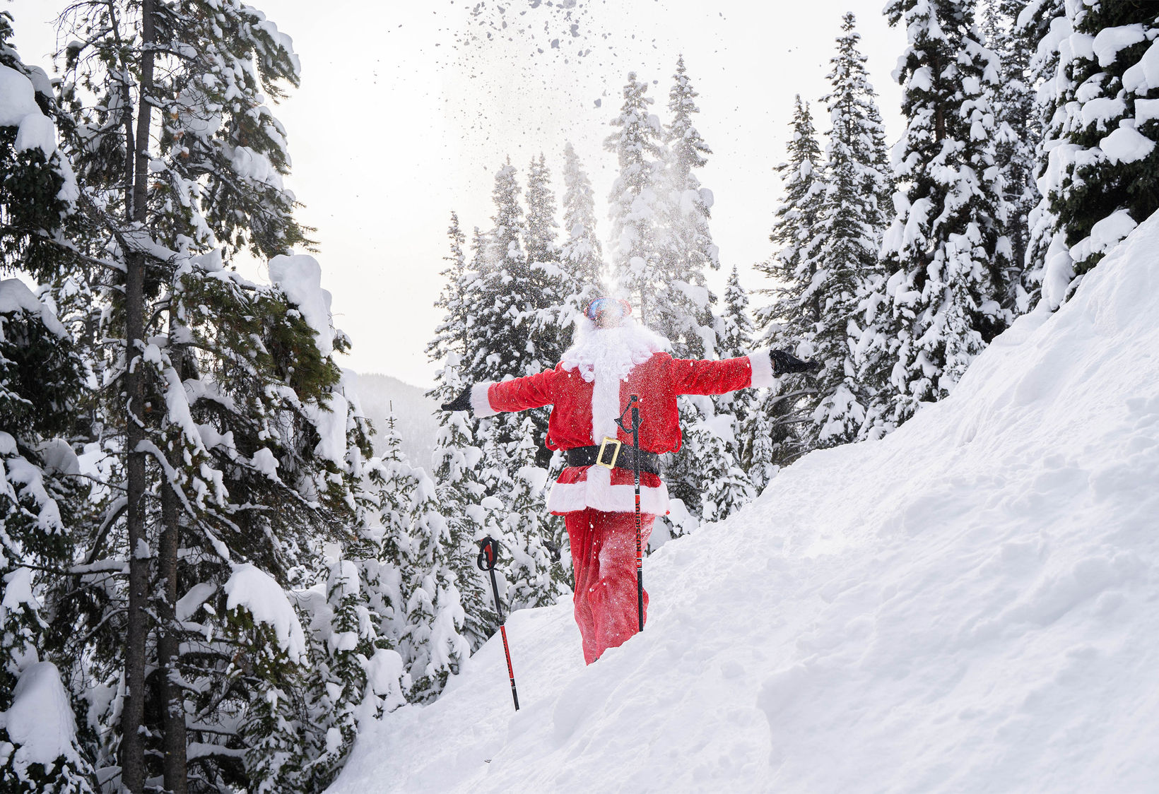 Santa Skiing Llsr Jill Tester