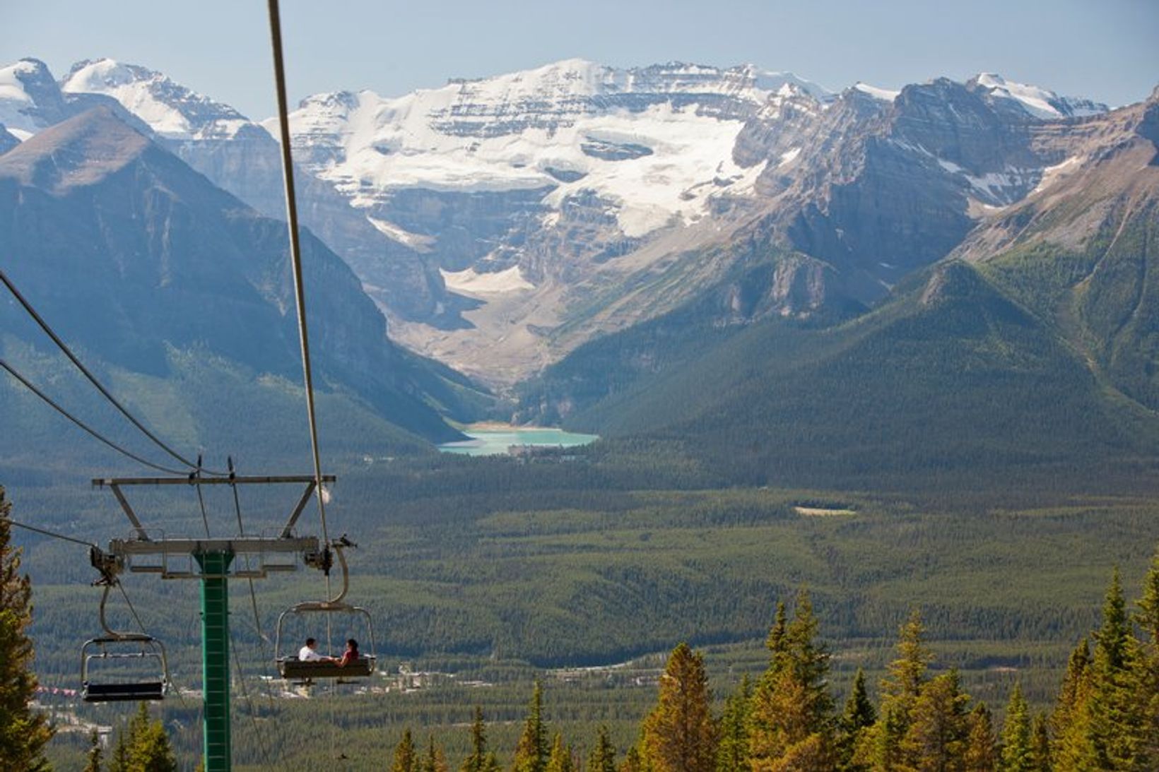 Sightseeing Lake Louise Gondola