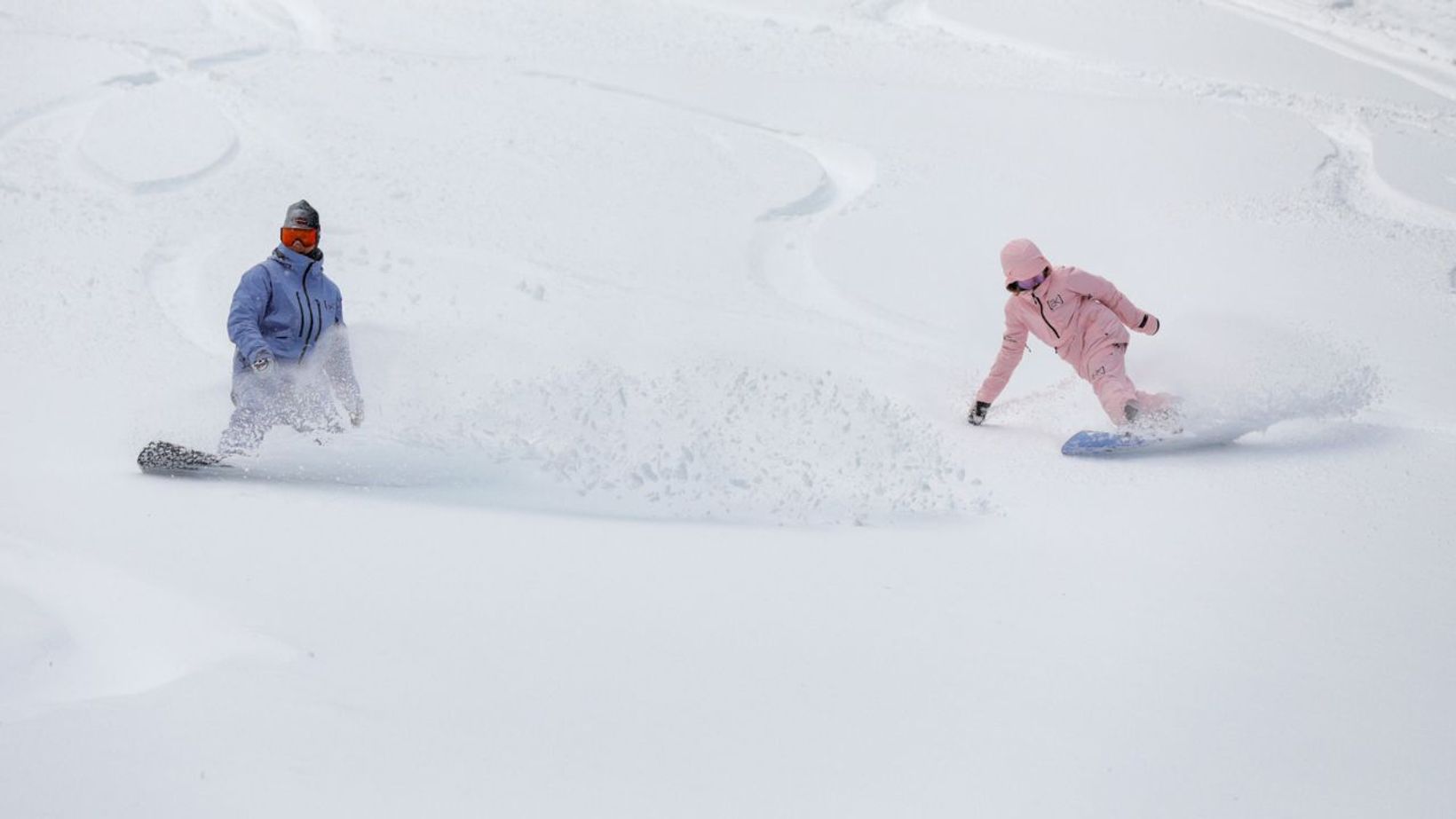 Skiing at Mt. Norquay