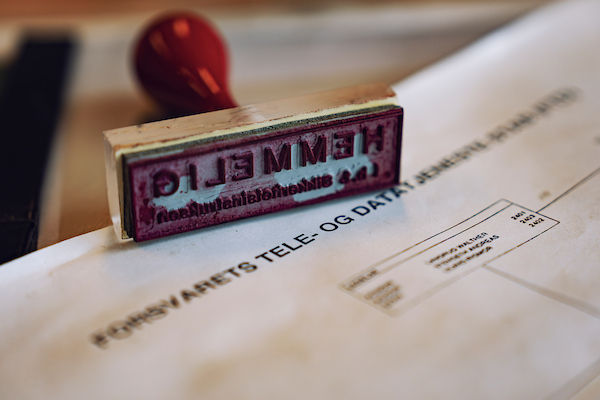 Gaustabanen top secret stempel