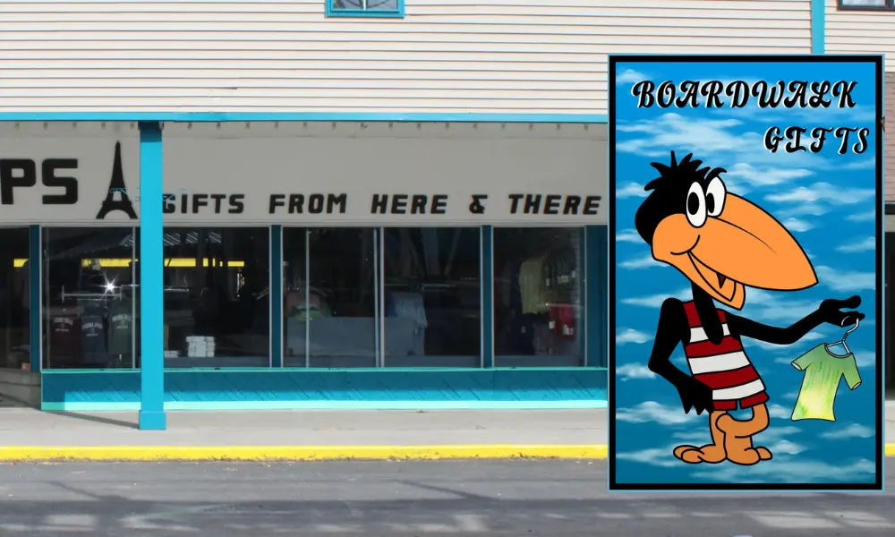 Indiana Beach Dining Shopping 53 Boardwalk Gifts