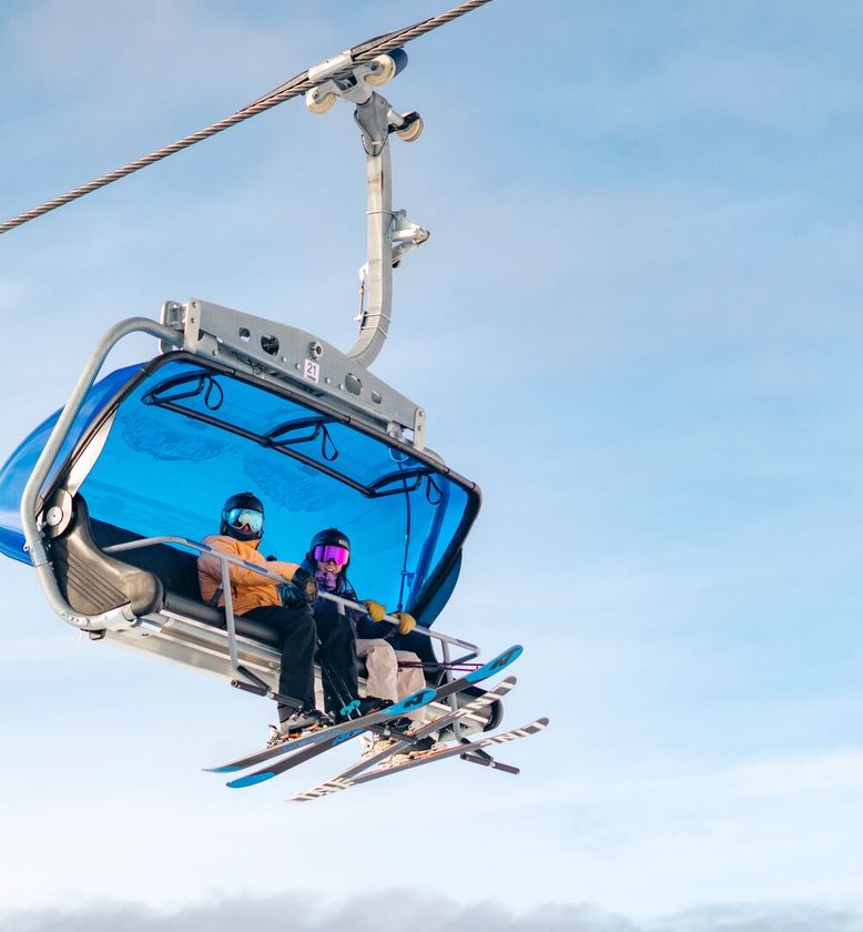 Pipestone Bubble Chair at Lake Louise