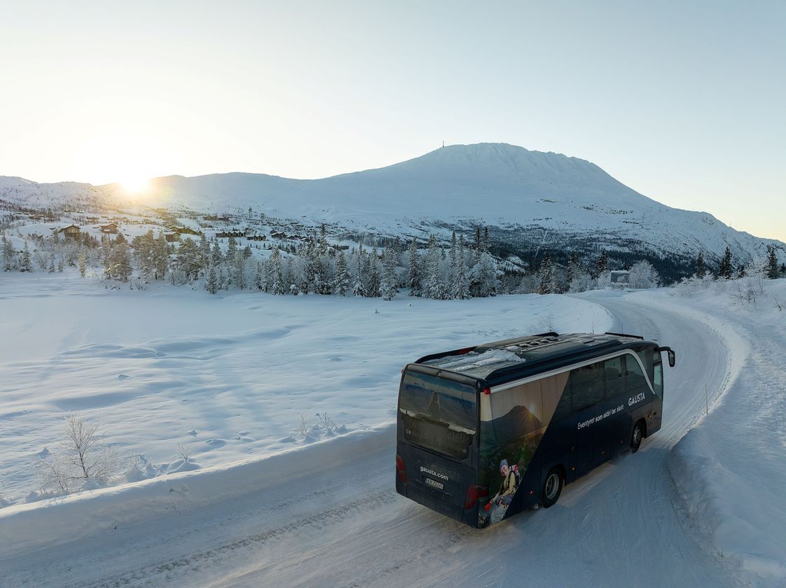 Buss Transport Fjellbuss Gausta