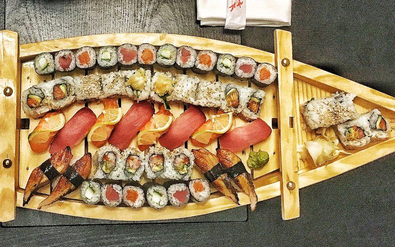 Head to Samurai Sushi Bar and Restaurant for a "party boat" to remember. Photo: Bonnie Harrison.