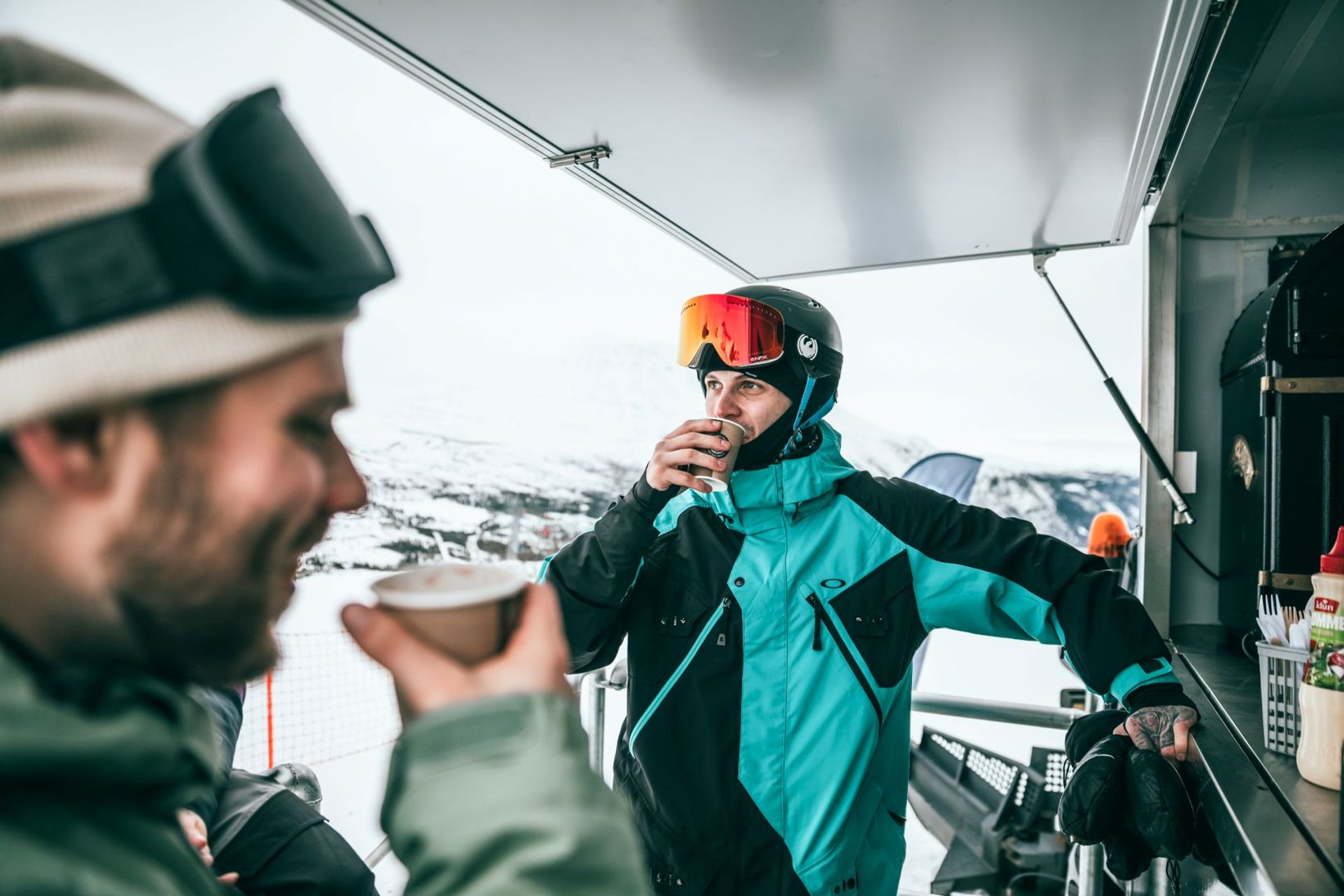 Content Turne Sam's Power Sation Vinter Stemning