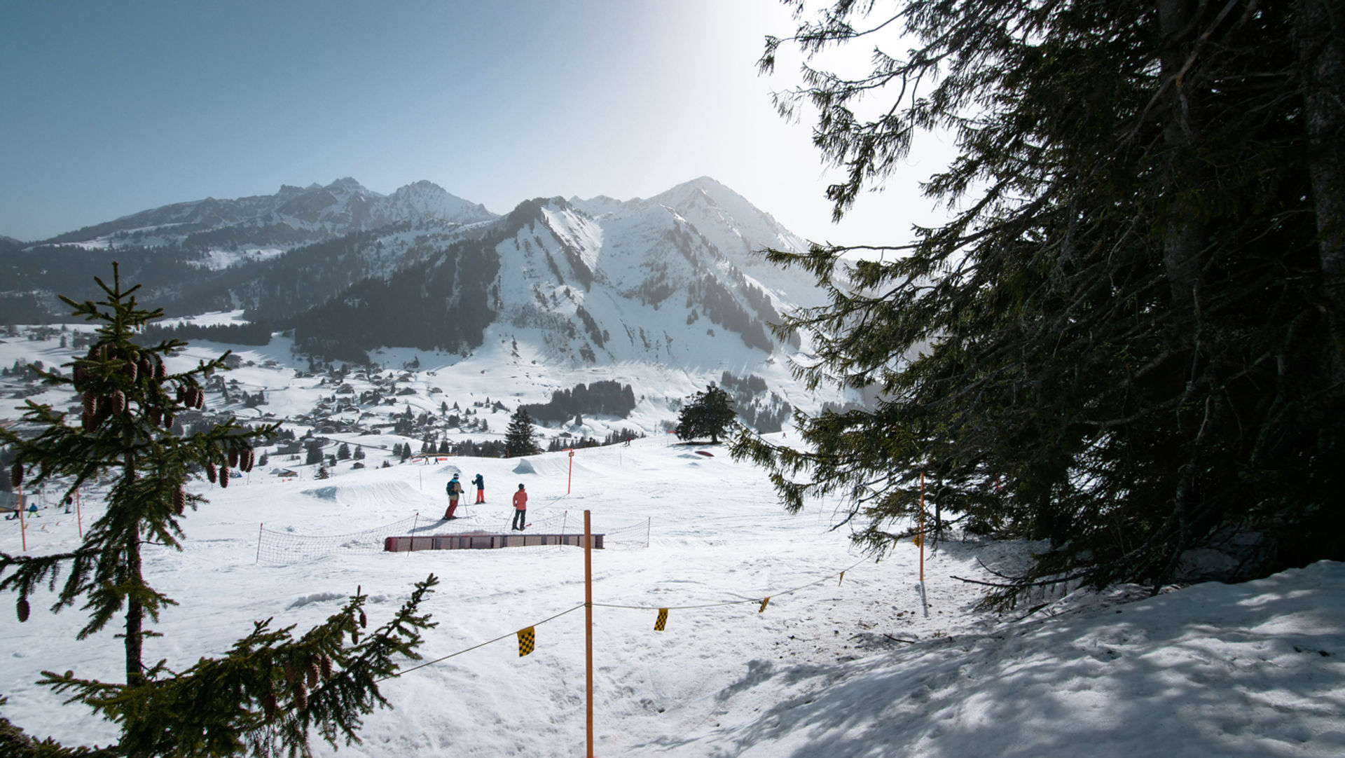 Boardercross Snowpark Les Mosses 3