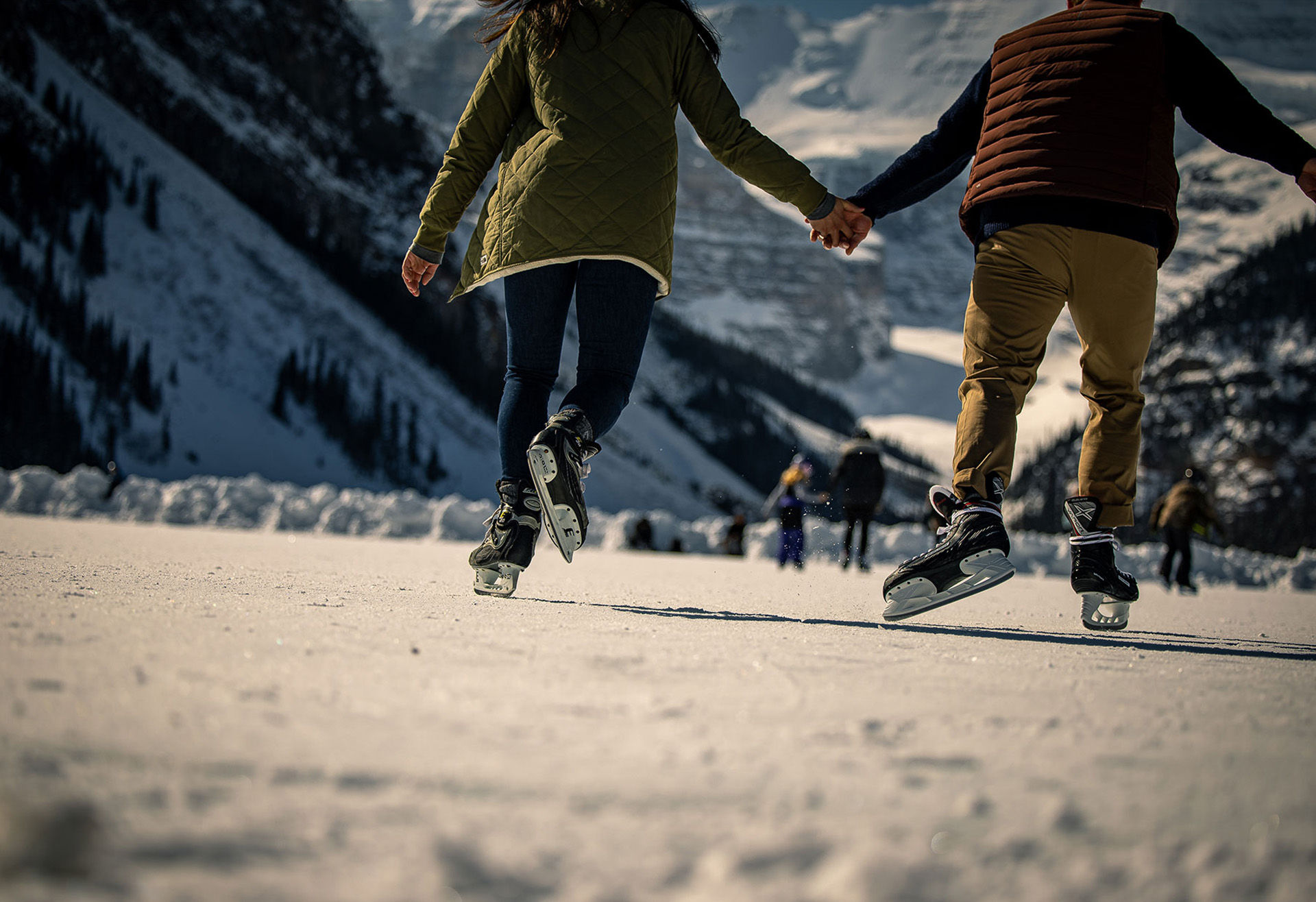 Ice skating