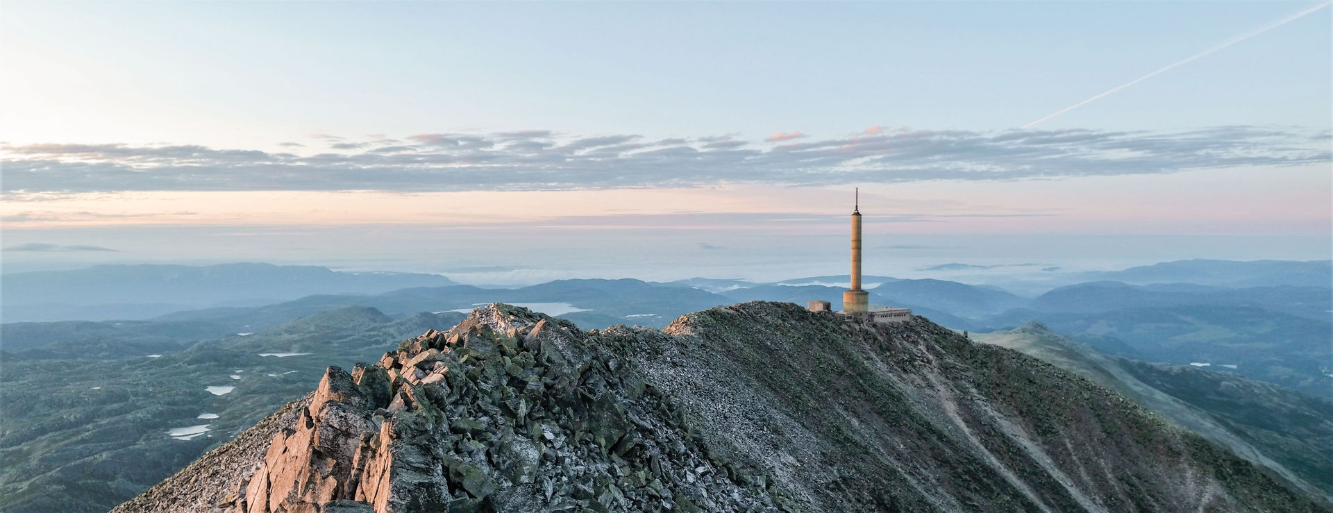 Gaustatoppen fra Stavsro