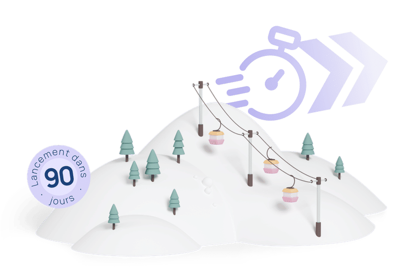 Split Image Landing a Fr