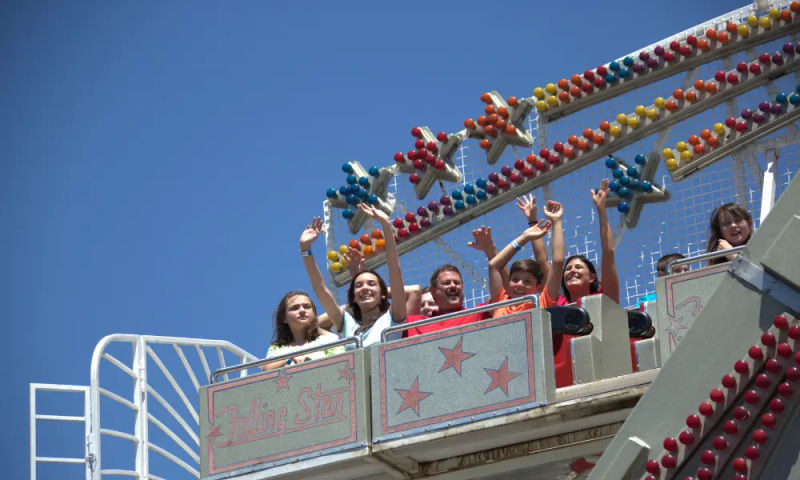 Indiana Beach Rides 53 Falling Star 2