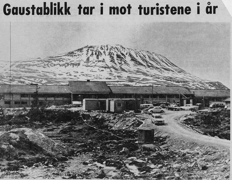 Gaustablikk Høyfjellshotell Historie Gaustakongen Bilder