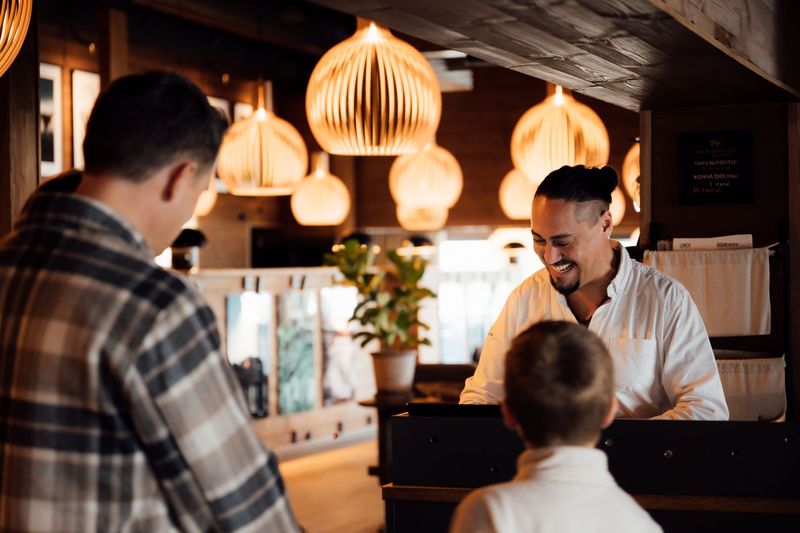 Bjørk Blikk Restaurant Gaustablikk Fjellresort Hovmester Even Lundefaret