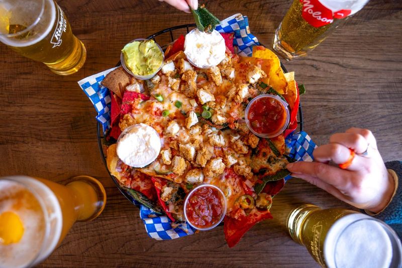 Nachos at Mad Trappers