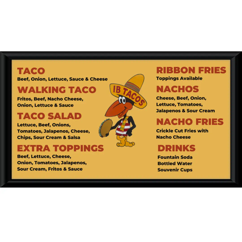 Ib Web Dining Single Pages  Taco Menu
