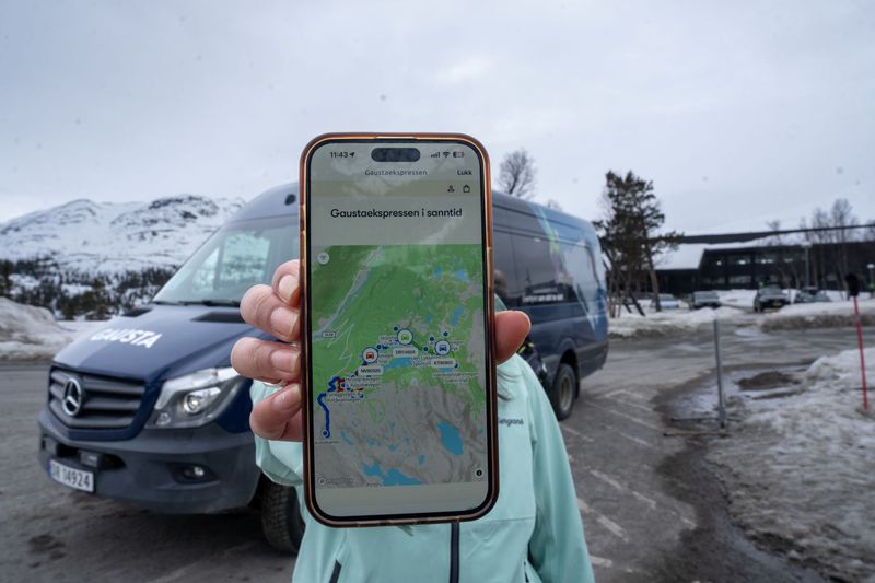 Gausta Appen Vinter Sanntidskart Yngve Ask 2026