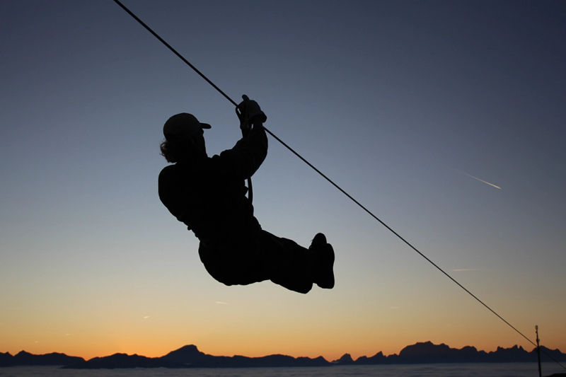 CTA Alpline Zipline Night