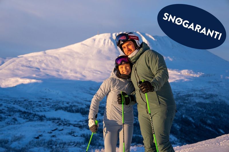 Vinter Stemning Ski Kristin Lysdahl Yngve Ask + Snøgaranti