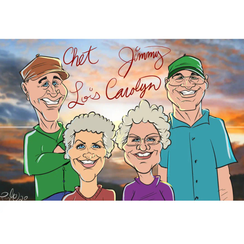 Ib Web Dining  Shopping Single Pages  Caricature