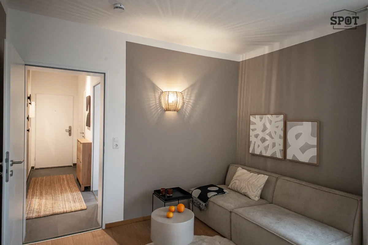 Erstbezug! Moderne 2 Zimmer Wohnung mit Dachterrasse in Obermenzing - Foto 2