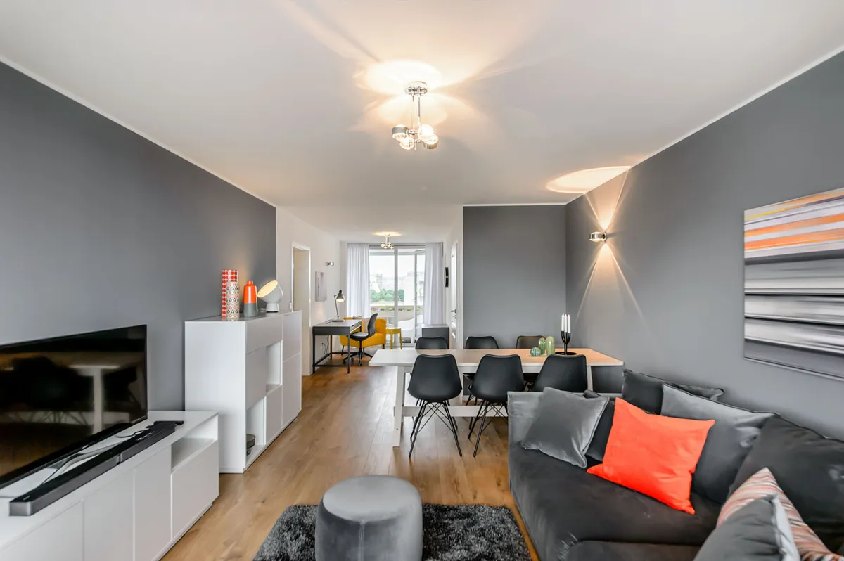 Blick in die Berge: 3 Zimmer Wohnung am Olympiapark - Photo 1