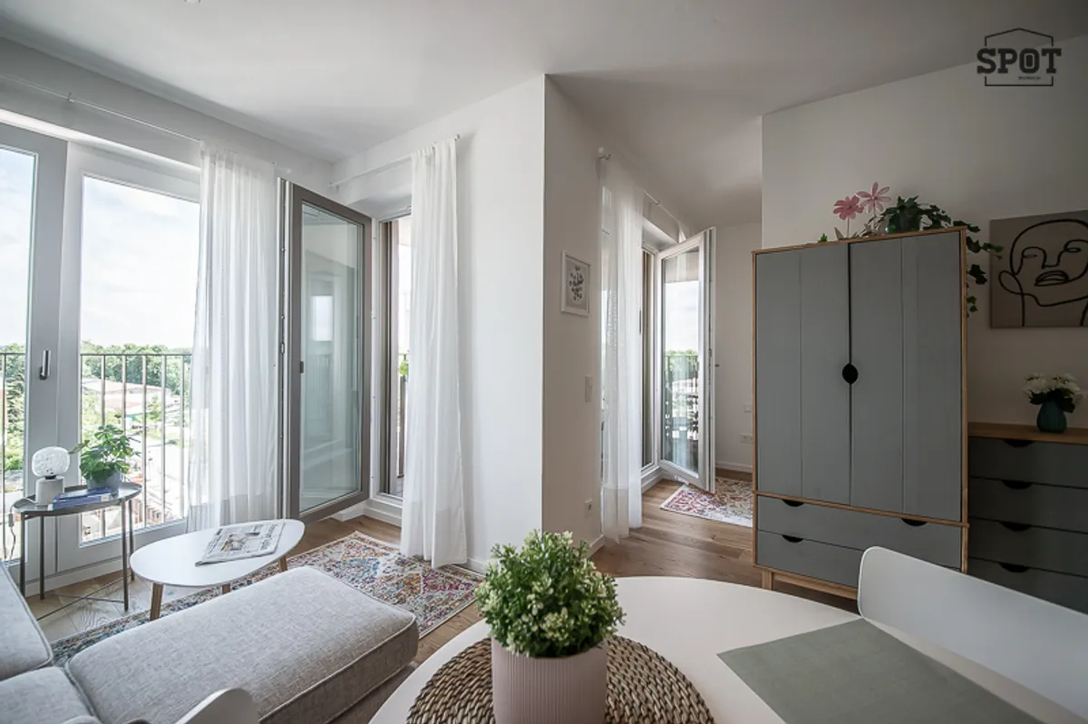 Top ausgestattete 1,5 Zimmer Wohnung in Freising - Foto 2