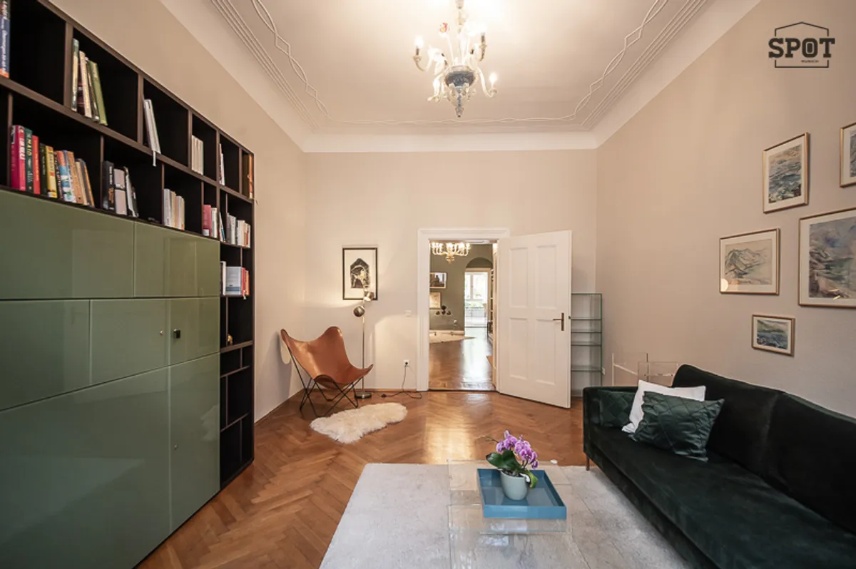 Altbaujuwel: 4 Zimmer Wohnung im Herzogpark - Photo 2