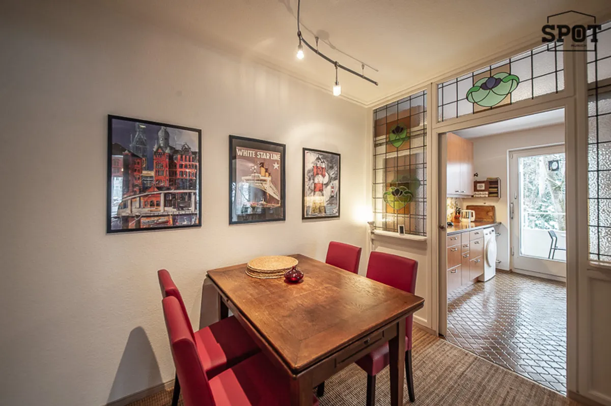 Schöne 3 Zimmer Wohnung mit großem Garten in Harlaching - Foto 5