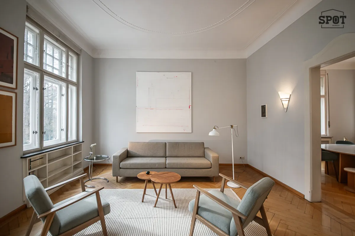 5 Zimmer Altbauwohnung mit Flair in Bogenhausen - Foto 2