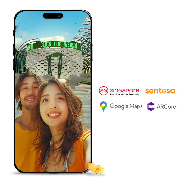 Google x STB “Geolocation AR Experience @ Sentosa Sensoryscape”