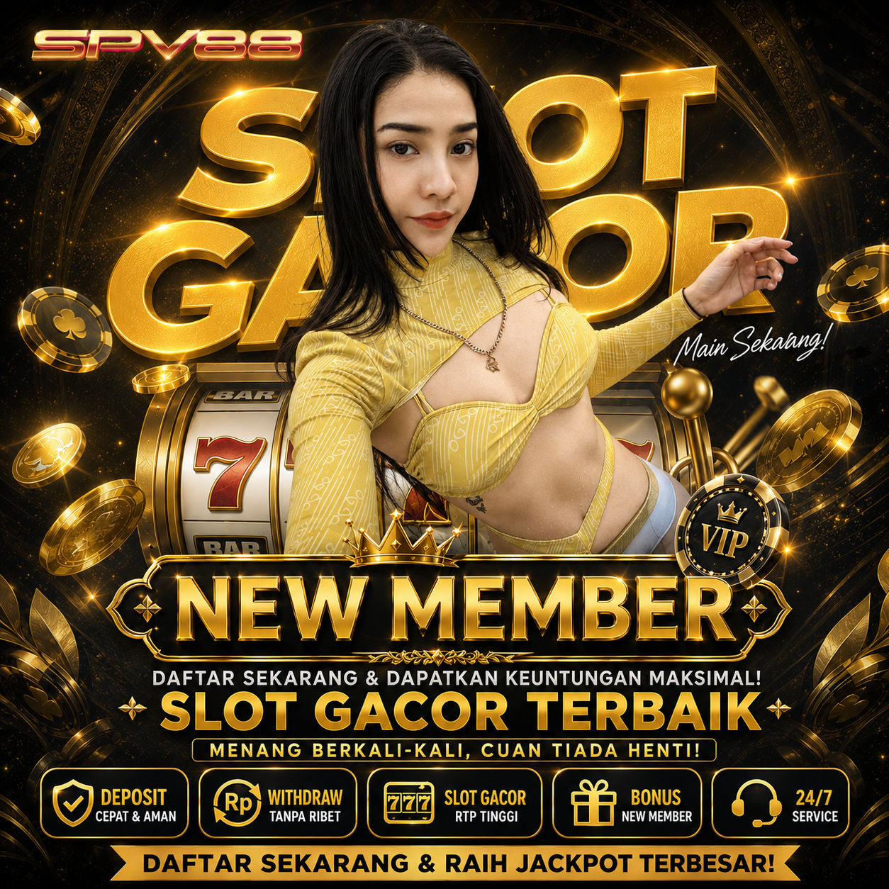 SPV88 > Daftar Akun VVIP Slot Terpercaya Penyedia Link Alternatif Paling Cepat Anti Ribet