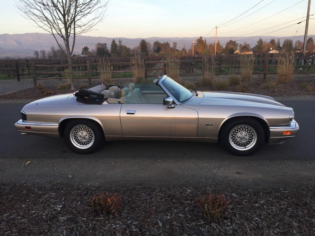 1994 Jaguar XJS Convertible 4.0L V6 Champagne on Beige Leather