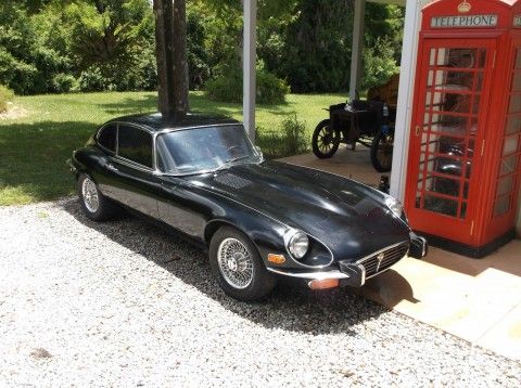 1973 Jaguar E-Type V12 Coupe XKE Barn Find numbers match for sale