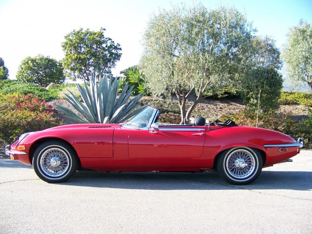 1973 Jaguar E-Type V-12, Series III, Roadster