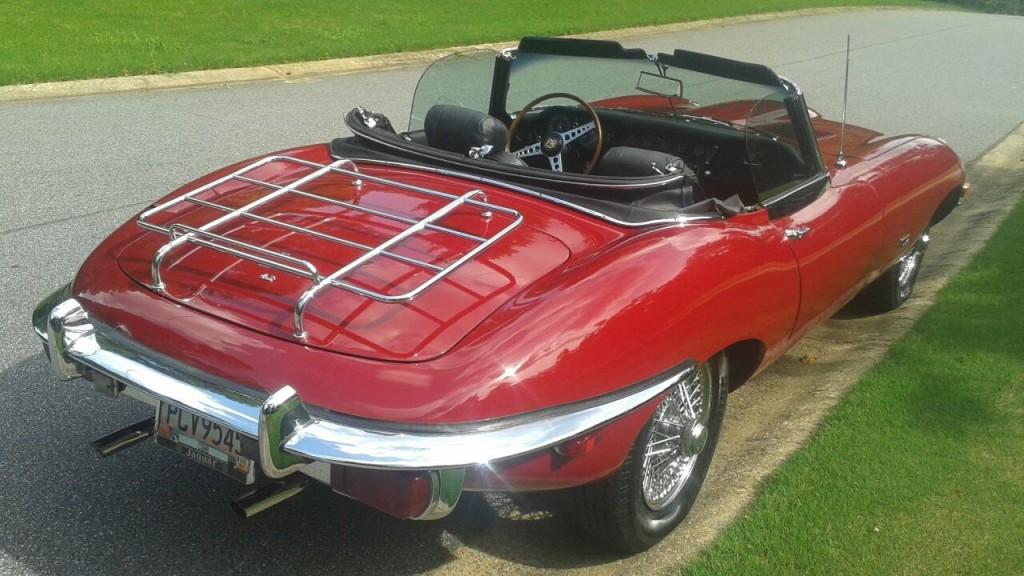 1970 Jaguar E-Type XKE Convertible 72 000 miles