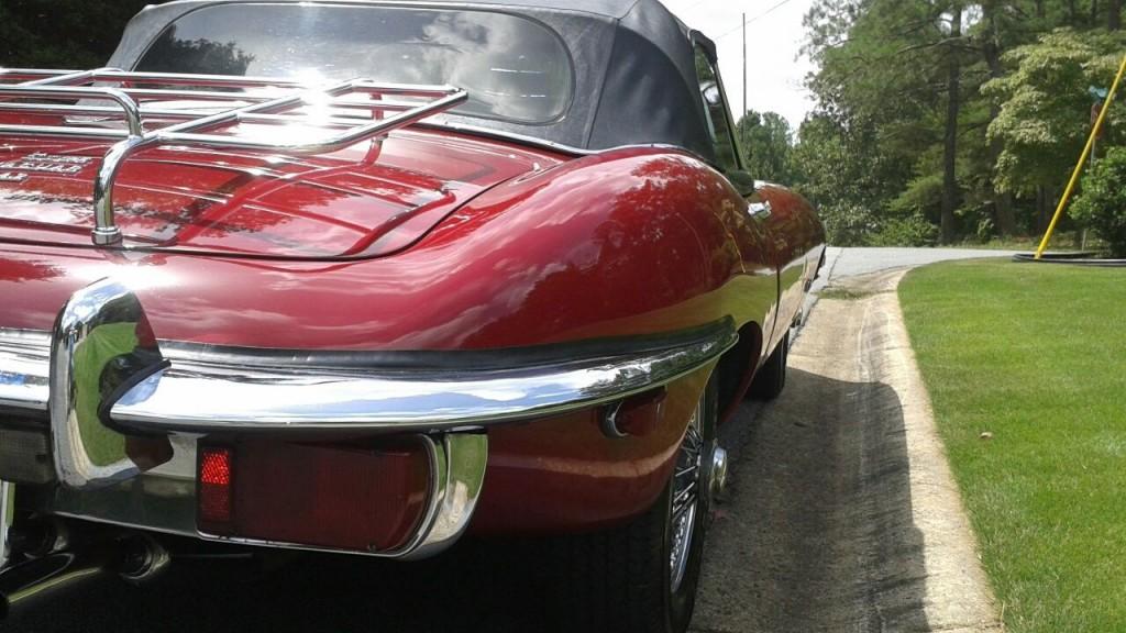 1970 Jaguar E-Type XKE Convertible 72 000 miles
