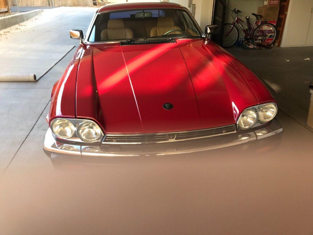 1987 Jaguar XJS V12 Type Maroon