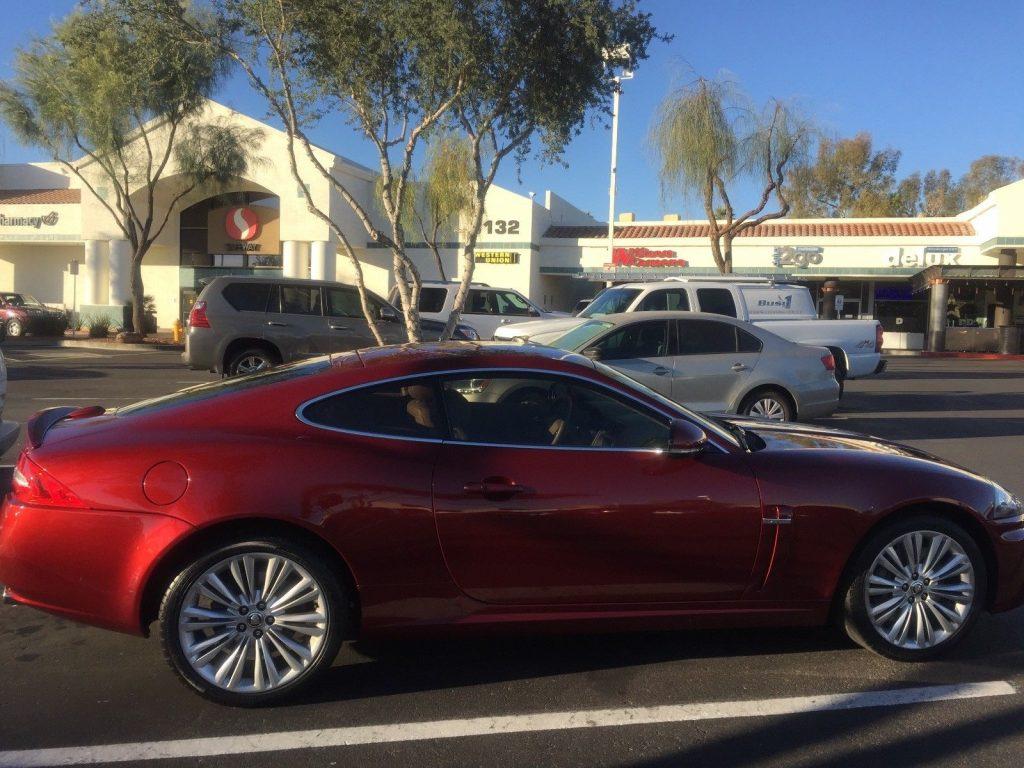 2010 Jaguar XK Silver Chrome