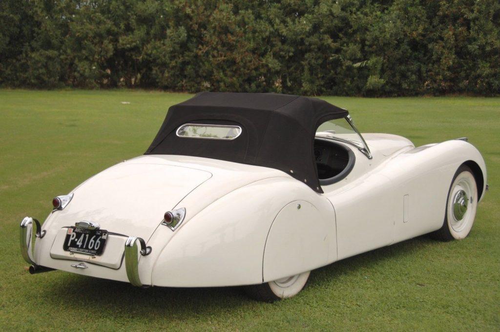 1952 Jaguar XK – an absolute pleasure to drive