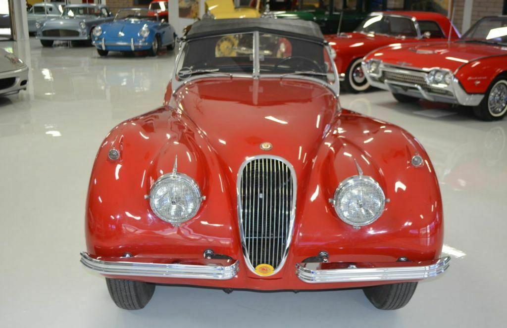 1952 Jaguar Xk120 OTS 20100 Miles Red Roadster Manual