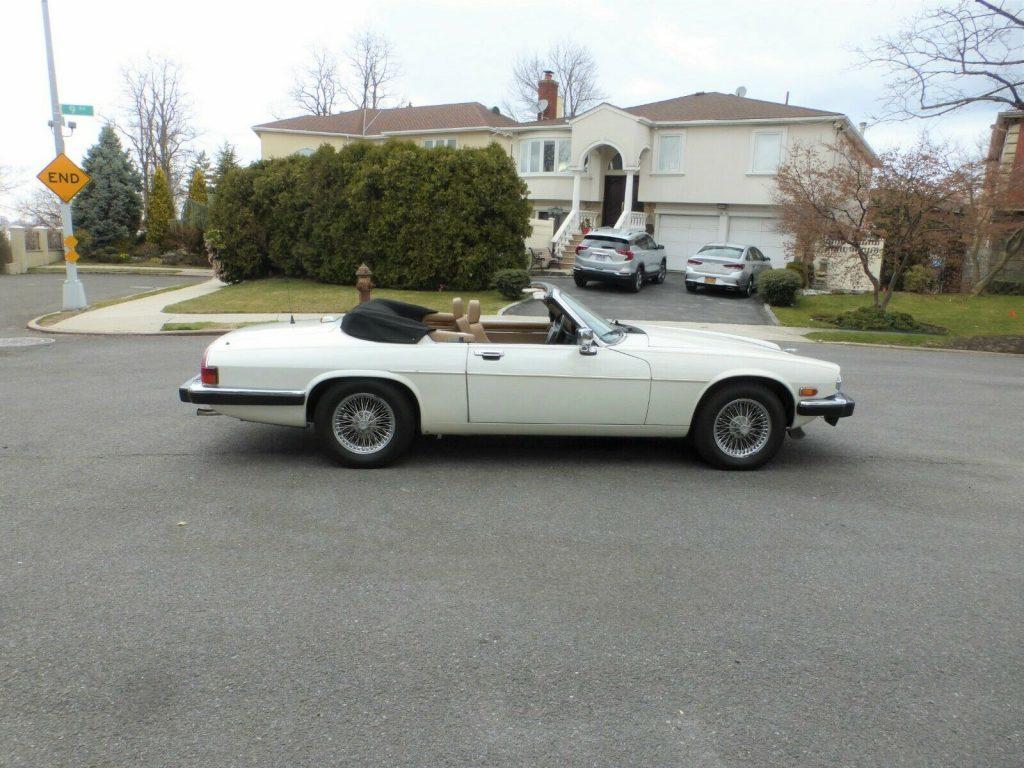 1990 Jaguar XJS V12 Convertible 5.3 Liter Low Miles