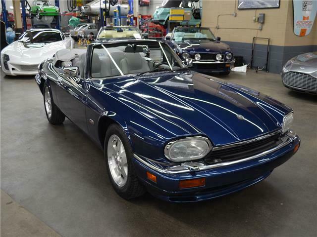 1995 Jaguar XJS Convertible 6 Cyllinder,blue/gray Only 42k Miles,collector Owned
