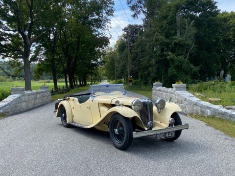 1934 Jaguar SS1 Tourer with Matching Numbers for sale