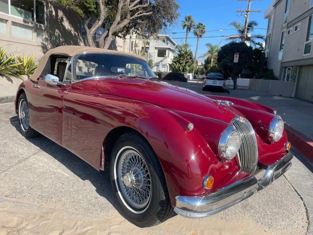 1958 Jaguar XK150 drop head