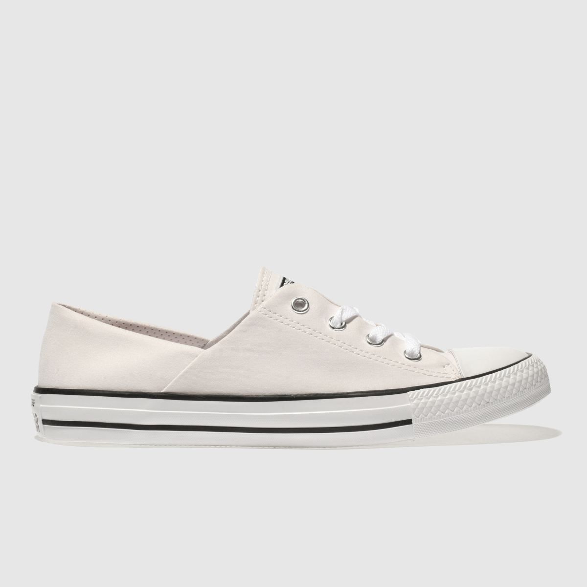 converse grey coral canvas ox trainers