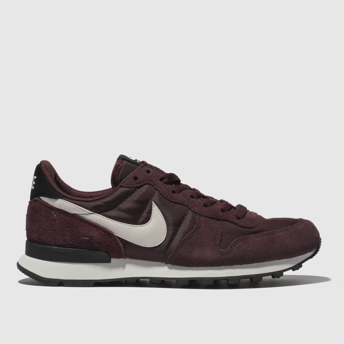 nike burgundy internationalist trainers